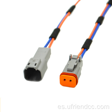 DT06-6S DT04-4P IP67 IP67 Pinector de cables Conector de alambre